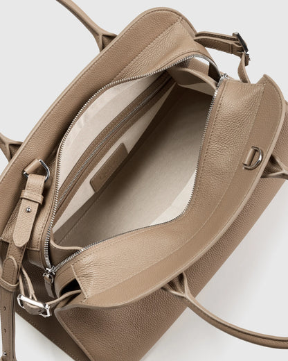 Hudson Satchel - One Size / Warm Taupe