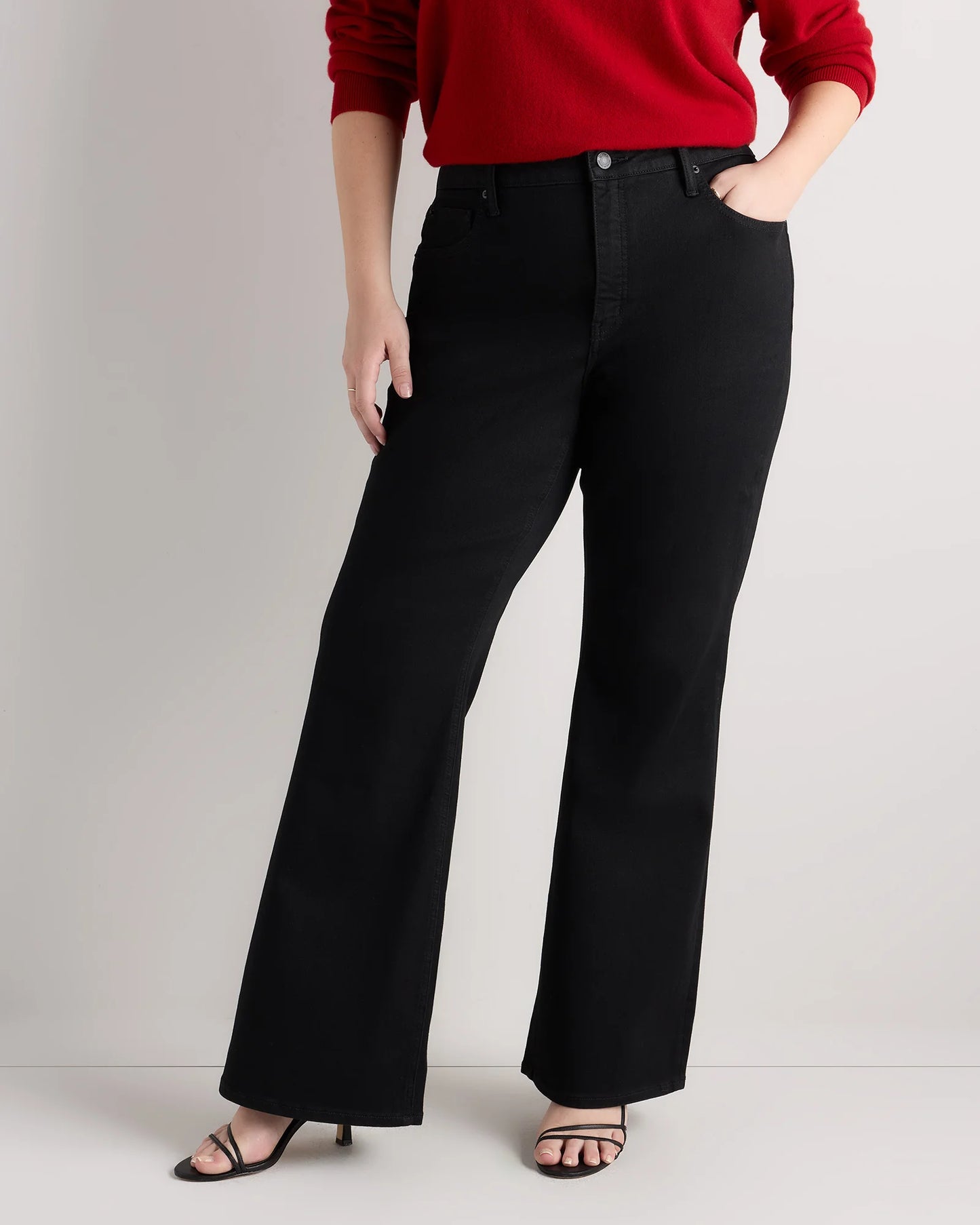 Luna Stretch Flare Jeans - 33 / Seaside Blue
