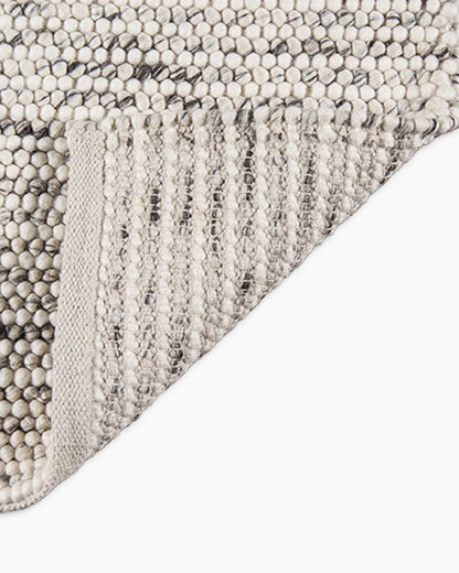 Tribeca Handwoven Wool Rug - 3' x 5' / Cream
