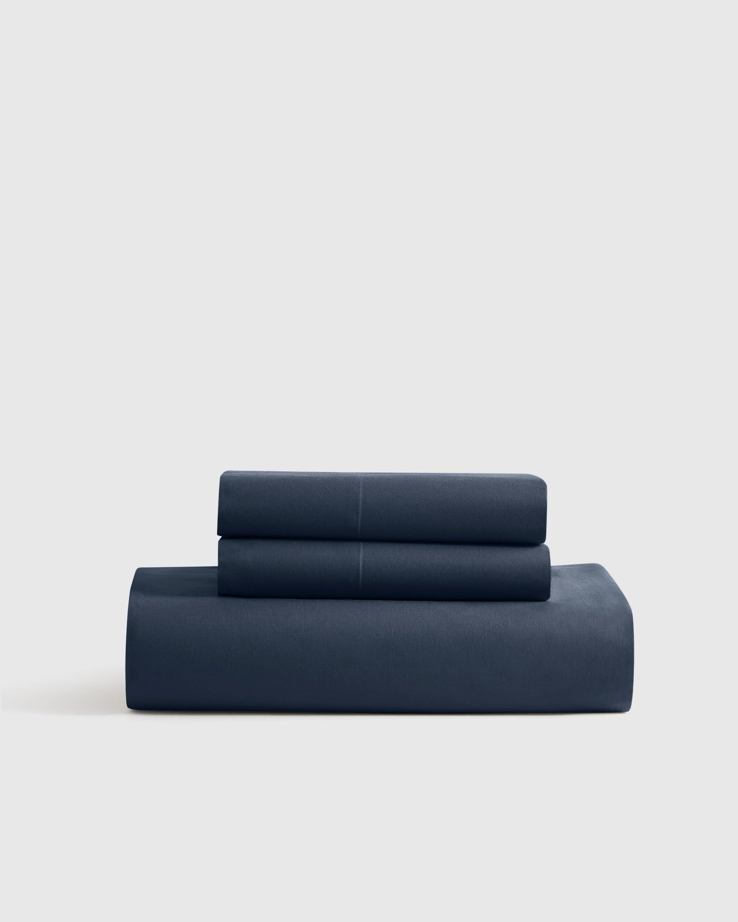 Organic Crisp Percale Fitted Sheet Set - Twin / Espresso