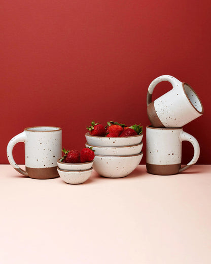 Bitty Bowl (Set of 4) by East Fork - One Size / Eggshell