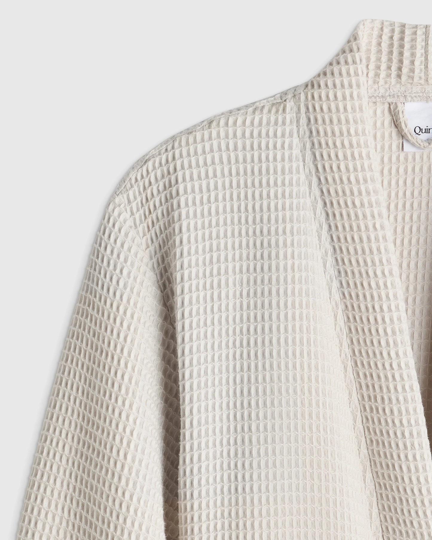 Organic Turkish Waffle Robe - XS / White