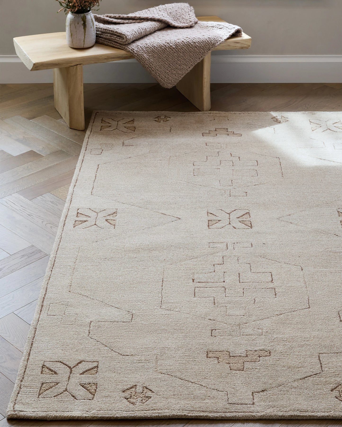 Sami Wool Rug - 3' x 5' / Neutral