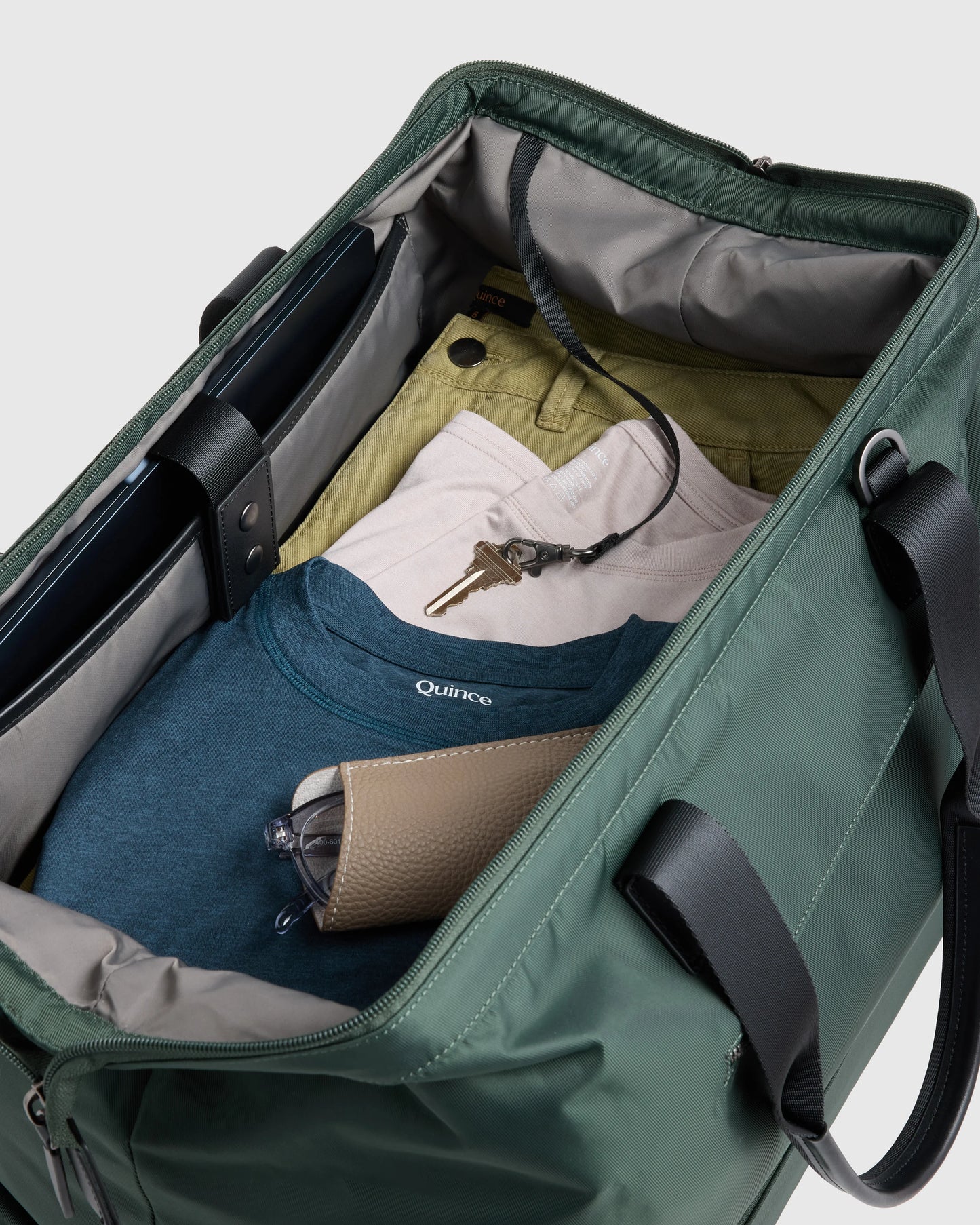 Voyage Nylon Dual Compartment Weekender - One Size / Black