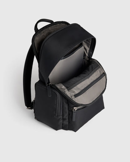 Voyage Nylon Commuter Backpack - One Size / Black