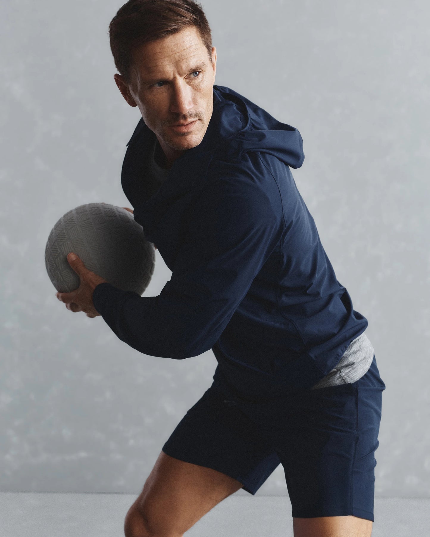 Packable Performance Training Jacket - S / Storm Blue