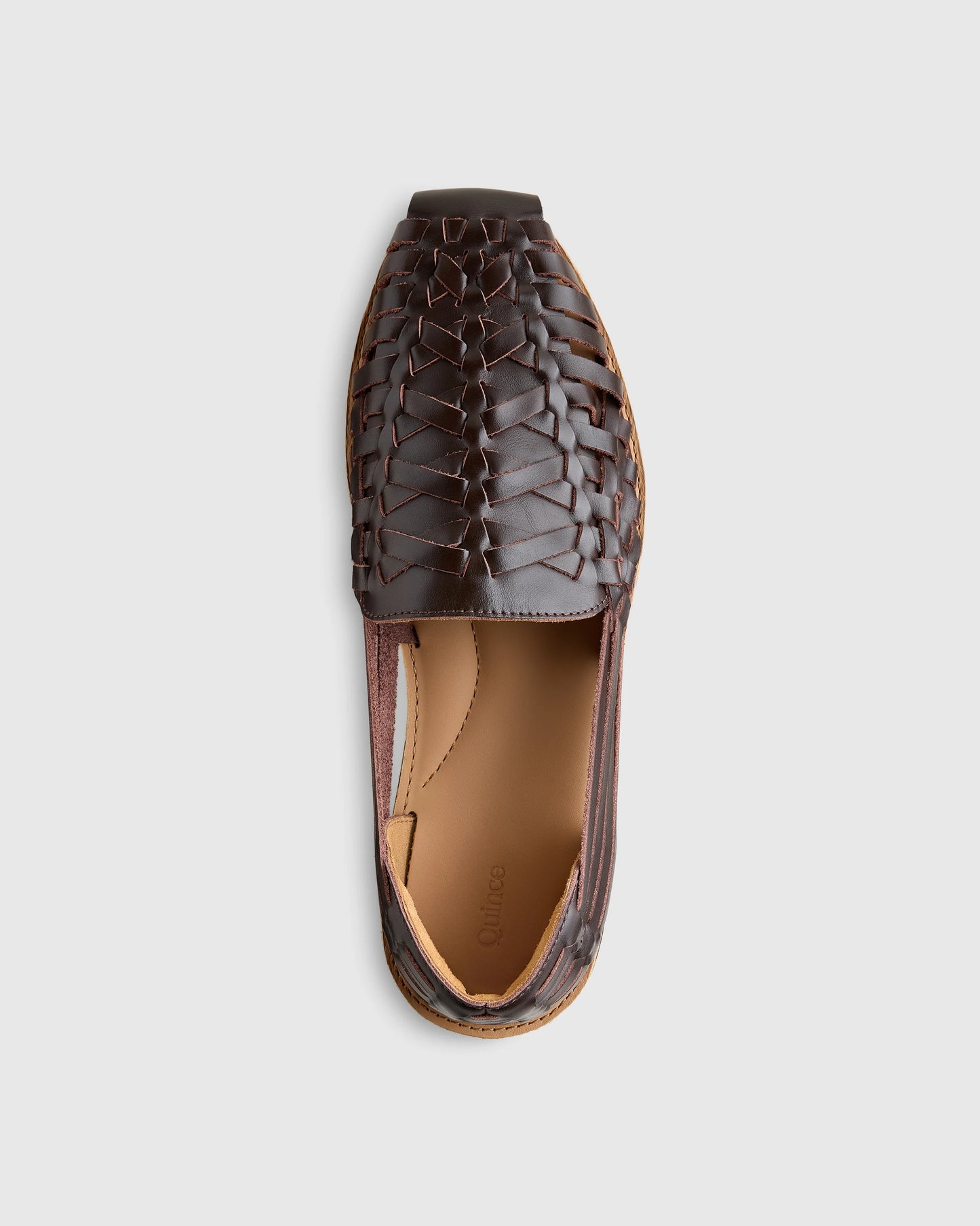Handcrafted Leather Huarache Sandal - 7 / Brandy
