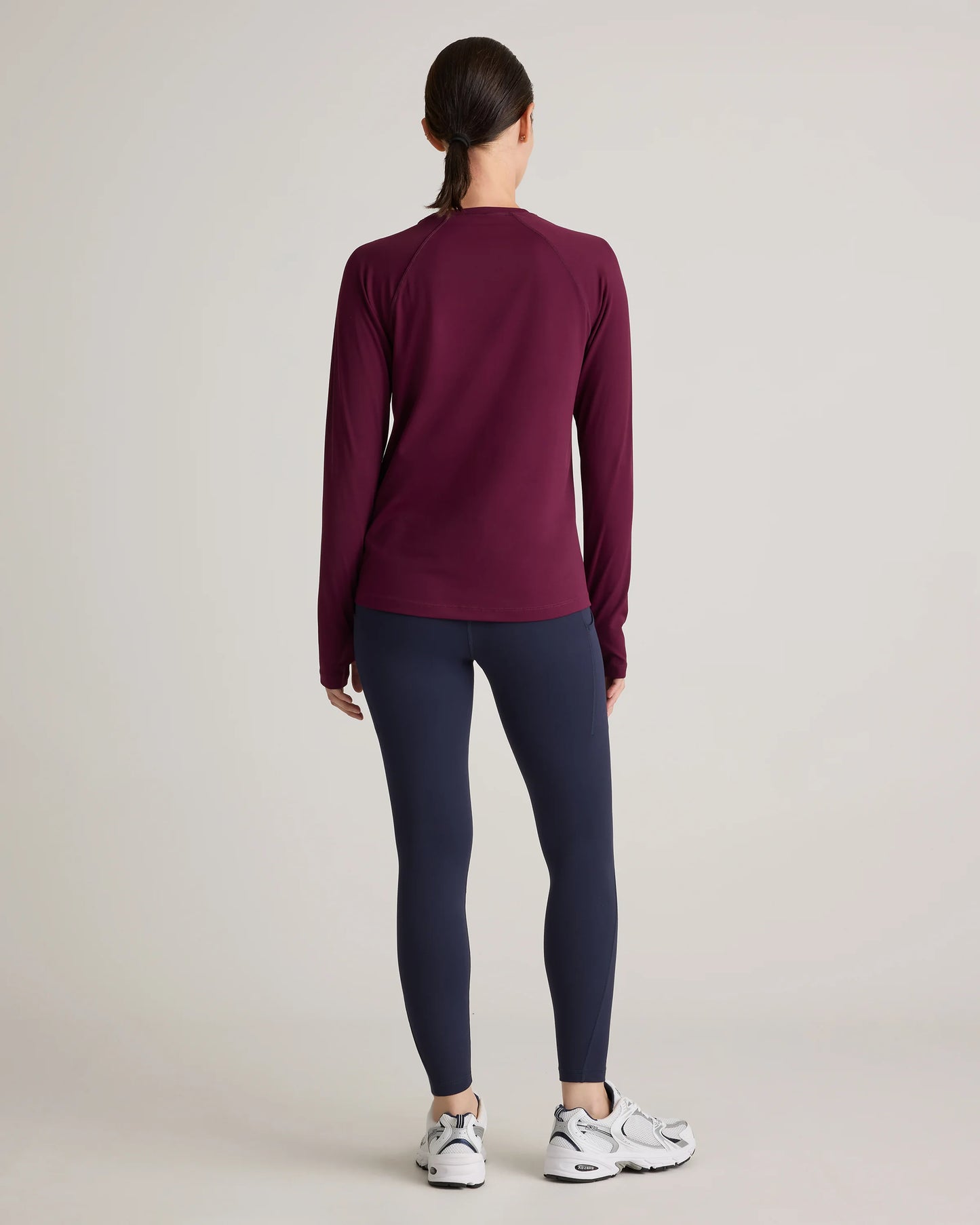 Ultra-Form Long Sleeve Top - XS / Plum