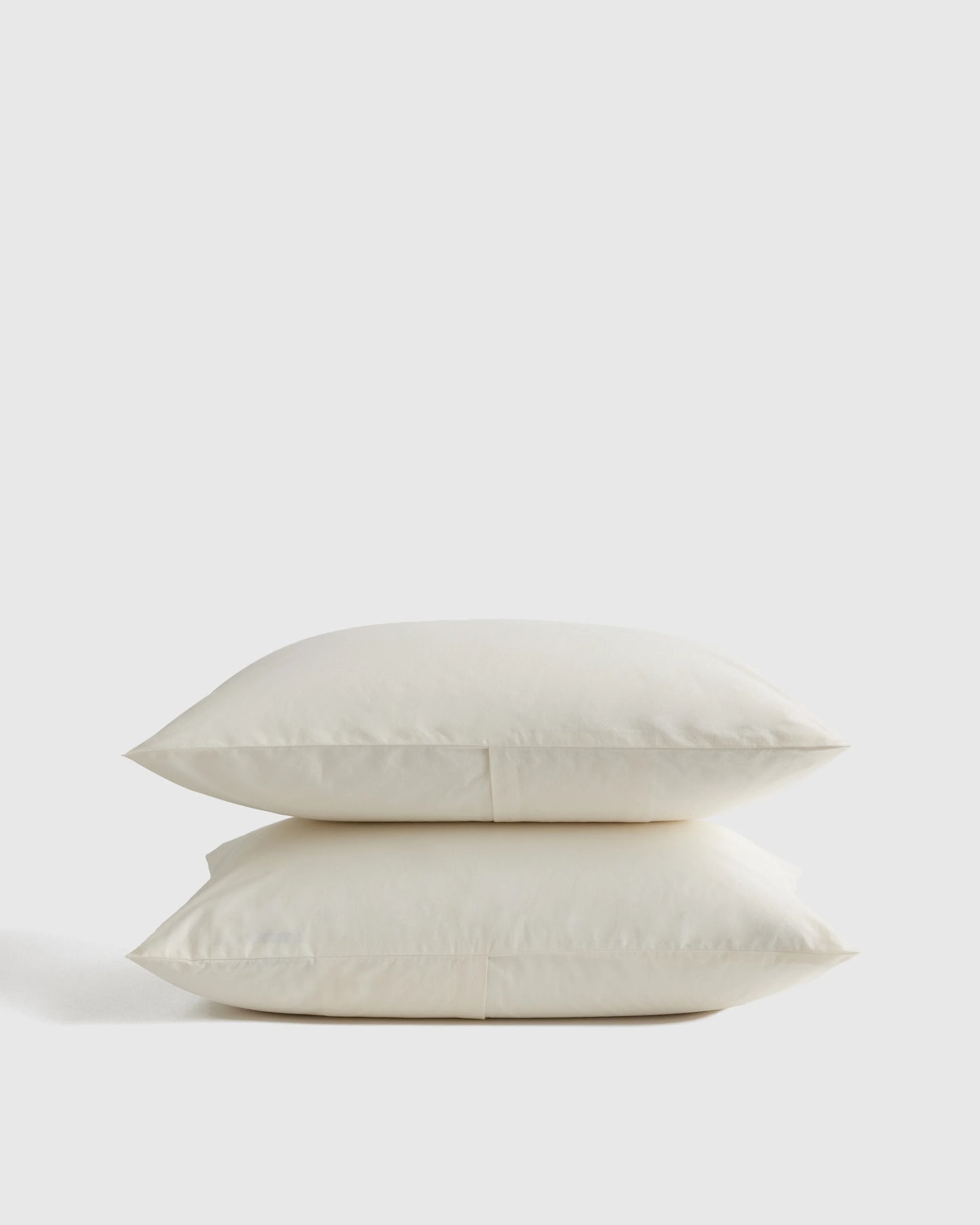 Organic Brushed Cotton Sham Set - Standard / Toffee