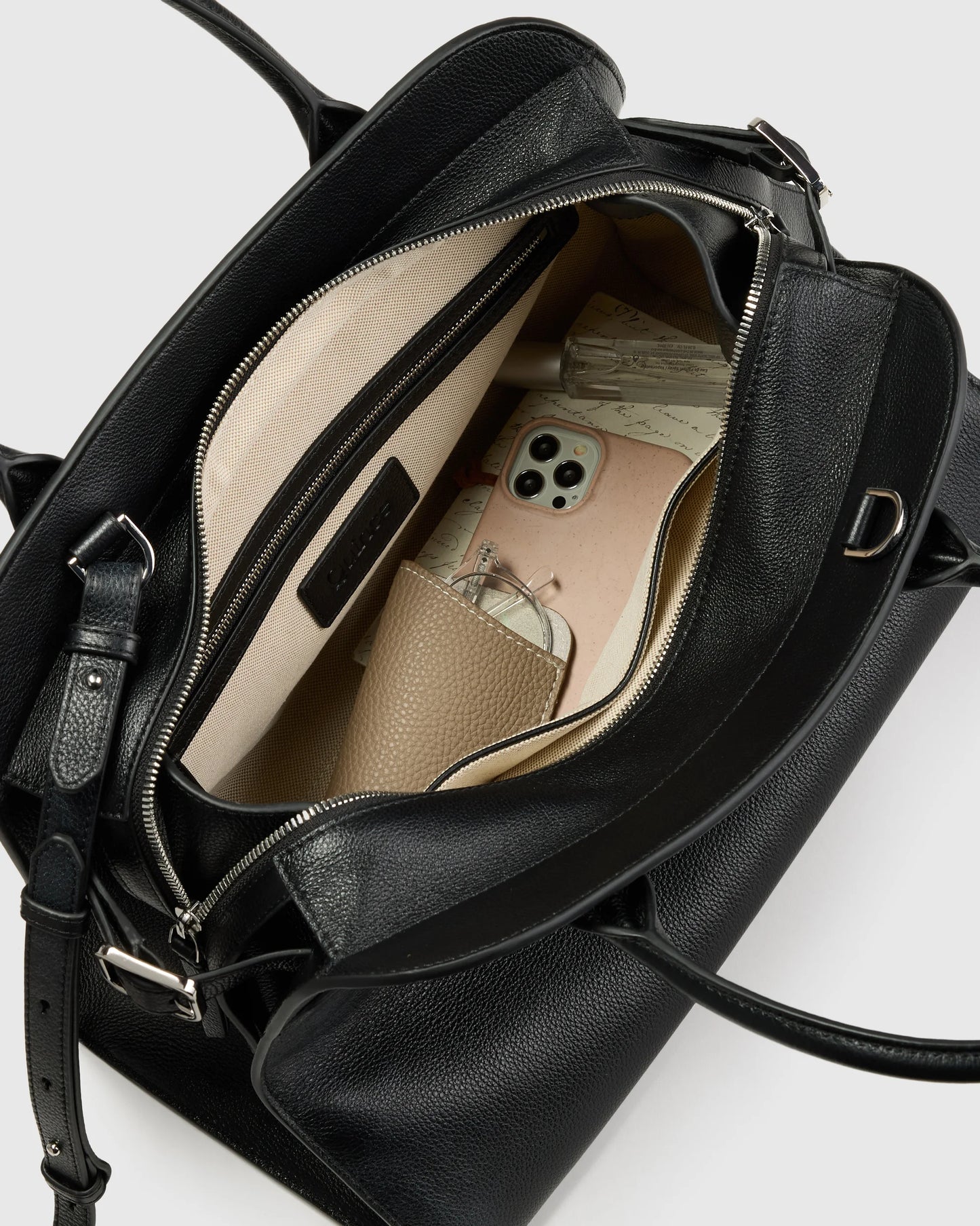Hudson Satchel - One Size / Warm Taupe