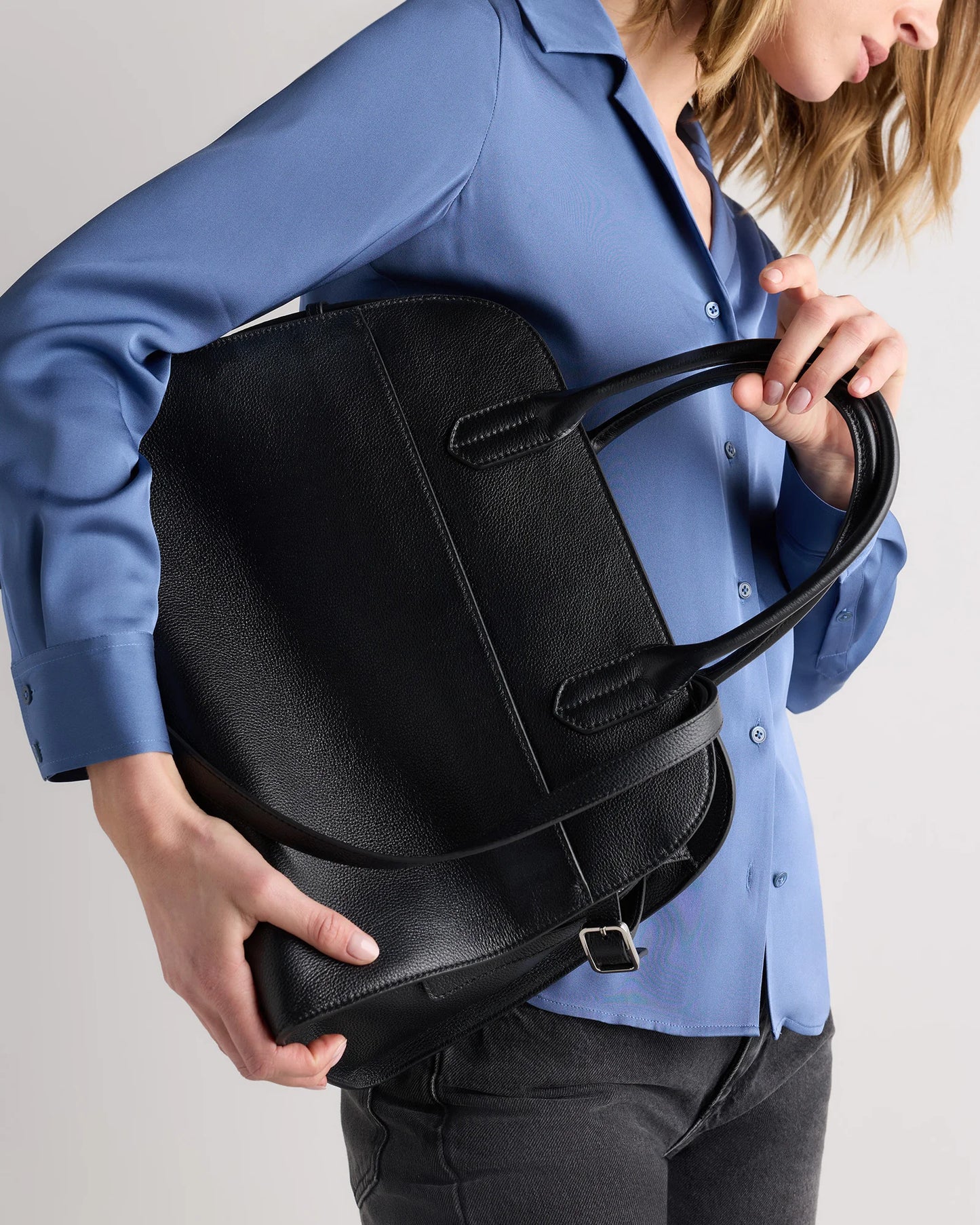 Hudson Satchel - One Size / Warm Taupe
