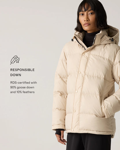 Responsible Down Puffer Jacket - XS / Sea Spray Green