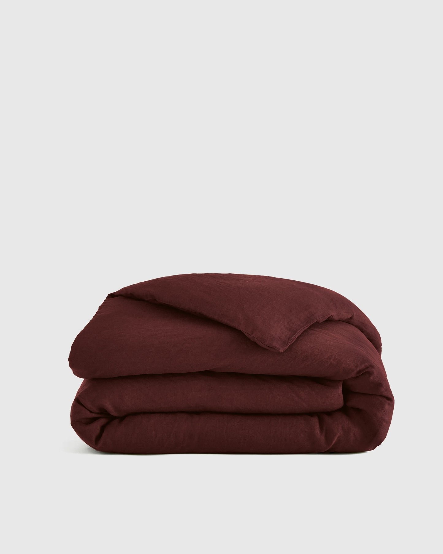 European Linen Duvet Cover - Twin / Peach