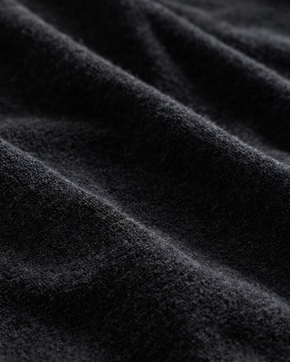 100% Organic Cotton Terry Towel Polo - S / Charcoal