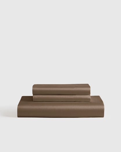 Bamboo Fitted Sheet Set - Twin / Sand