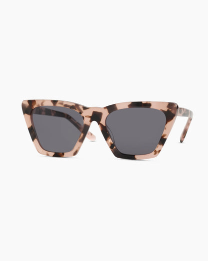 Andy Polarized Acetate Sunglasses - One Size / Black with Grey lens