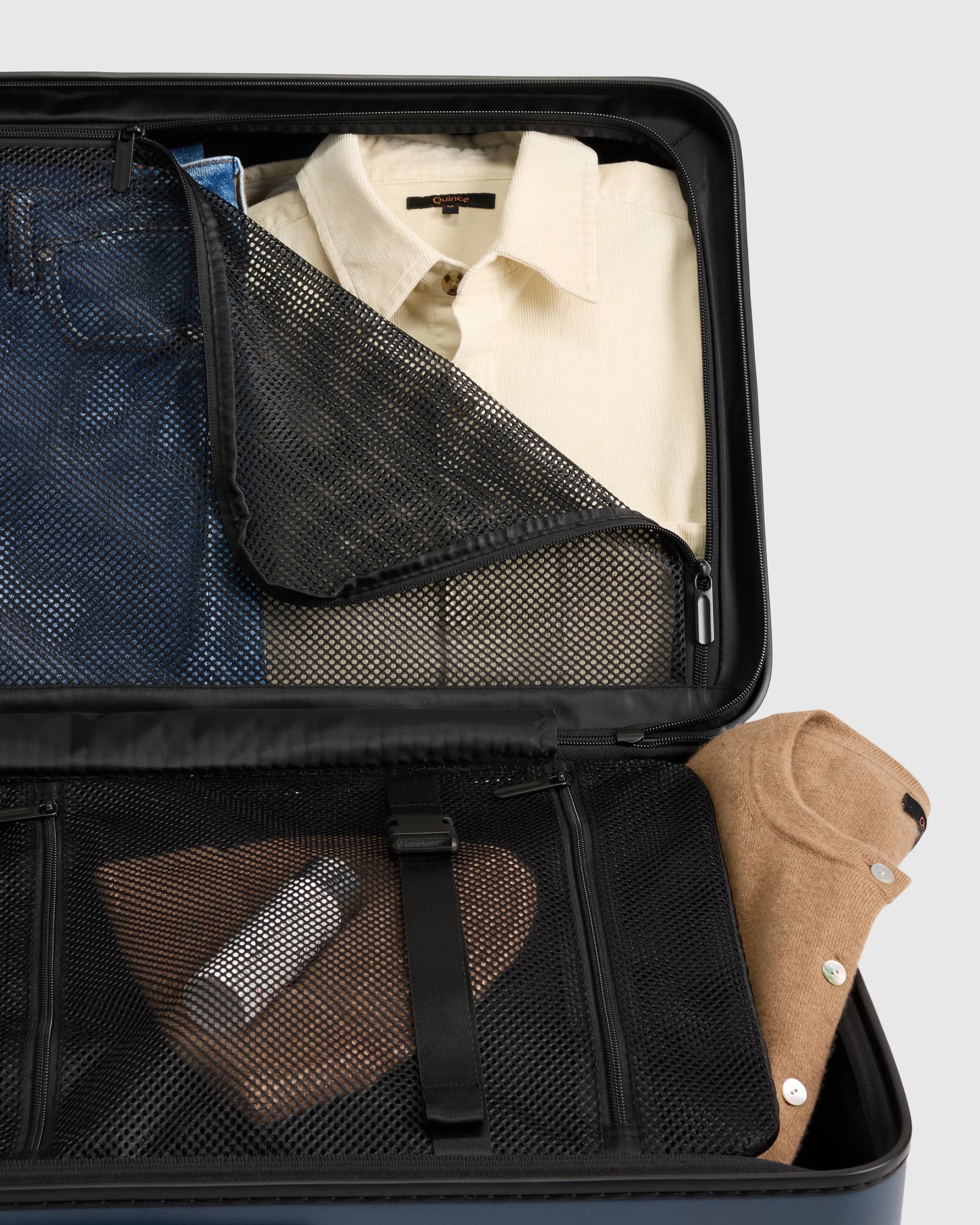 Trunk Check-In Suitcase - One Size / Black