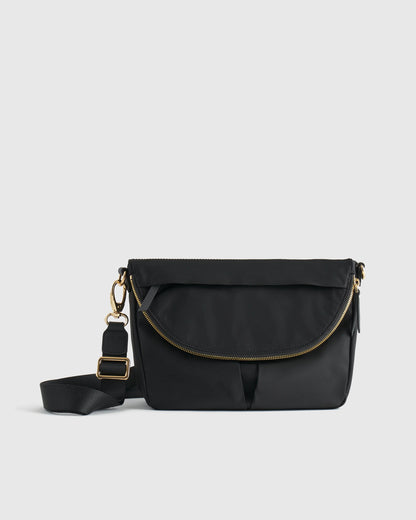 Revive Nylon Foldover Crossbody - One Size / Olive