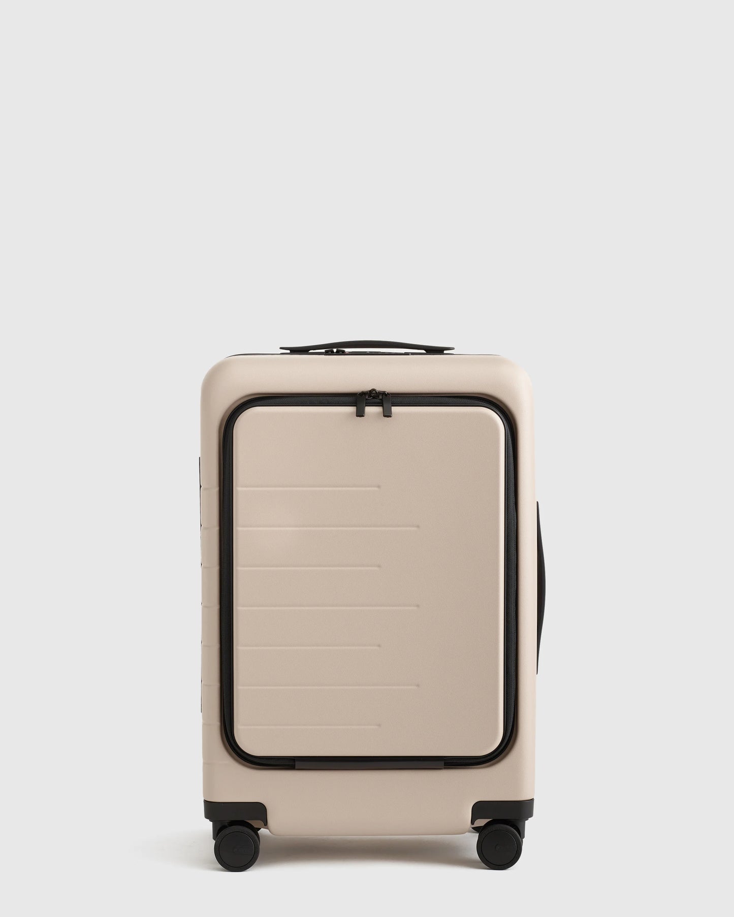 Front Pocket Carry-On Suitcase - One Size / Lavender