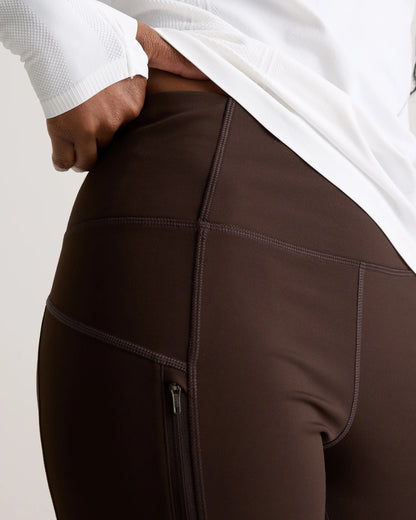 Whistler High-Rise Pocket Thermal Legging - XS / Black