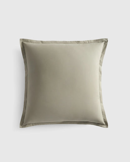 Organic Crisp Percale Euro Sham - Euro / White