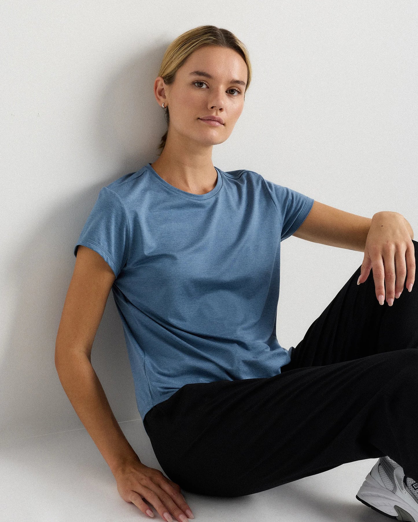 Flowknit Breeze Tee - XS / Heather Green