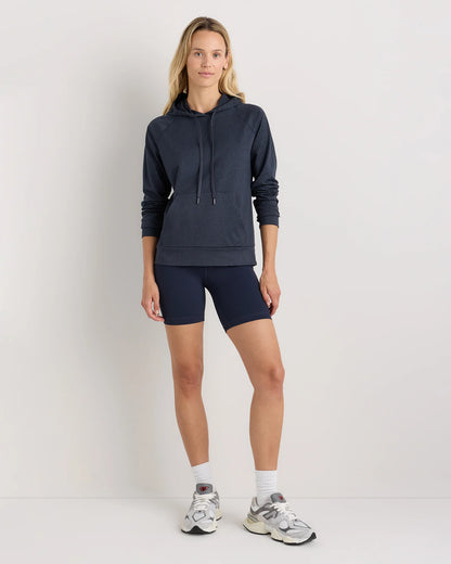 Flowknit Pullover Hoodie - XS / Heather Navy