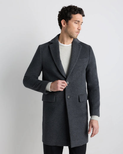 Wool Cashmere Overcoat - XS / Caramel