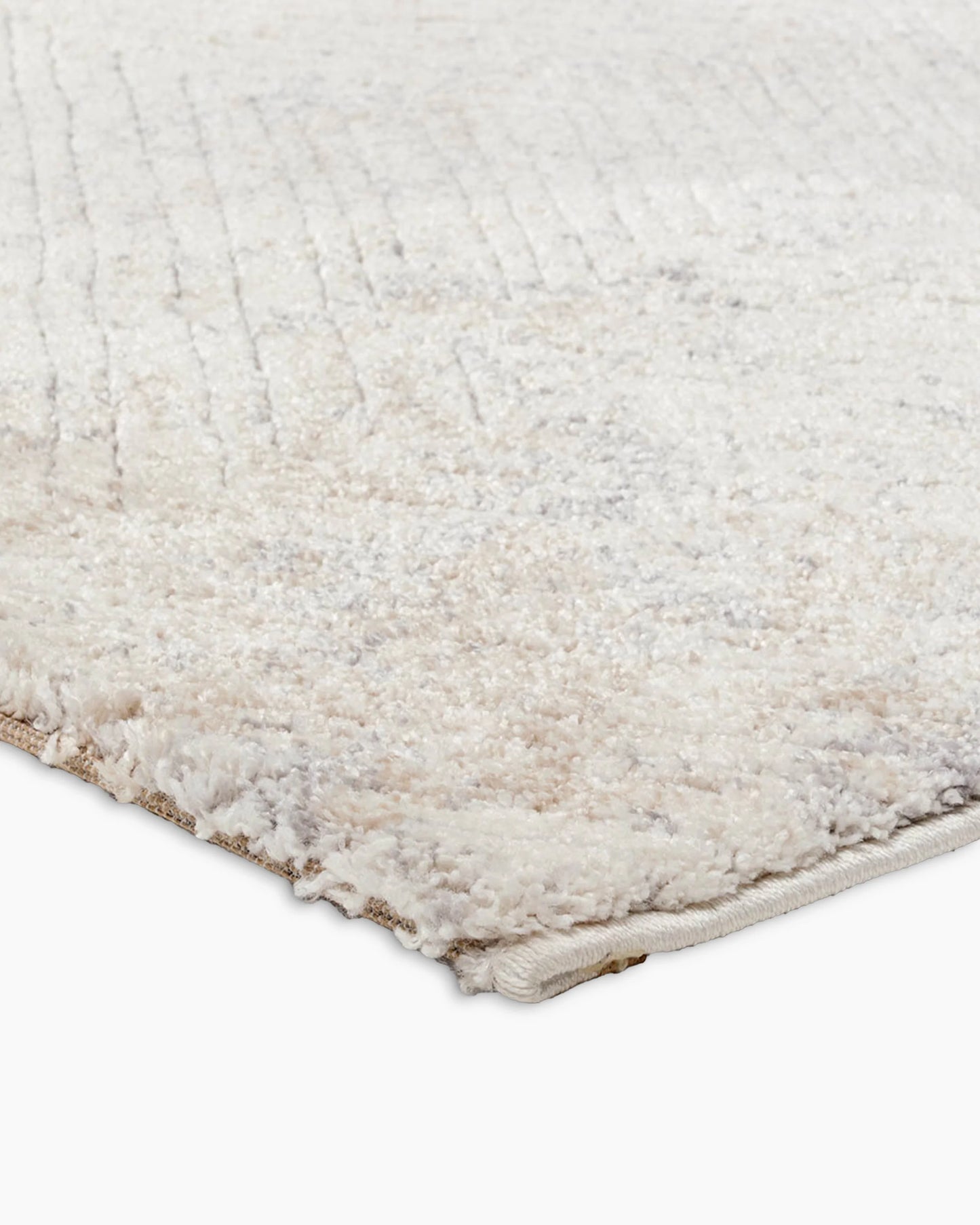 Mateo Plush Performance Rug - 5' x 7'6" / Light Grey
