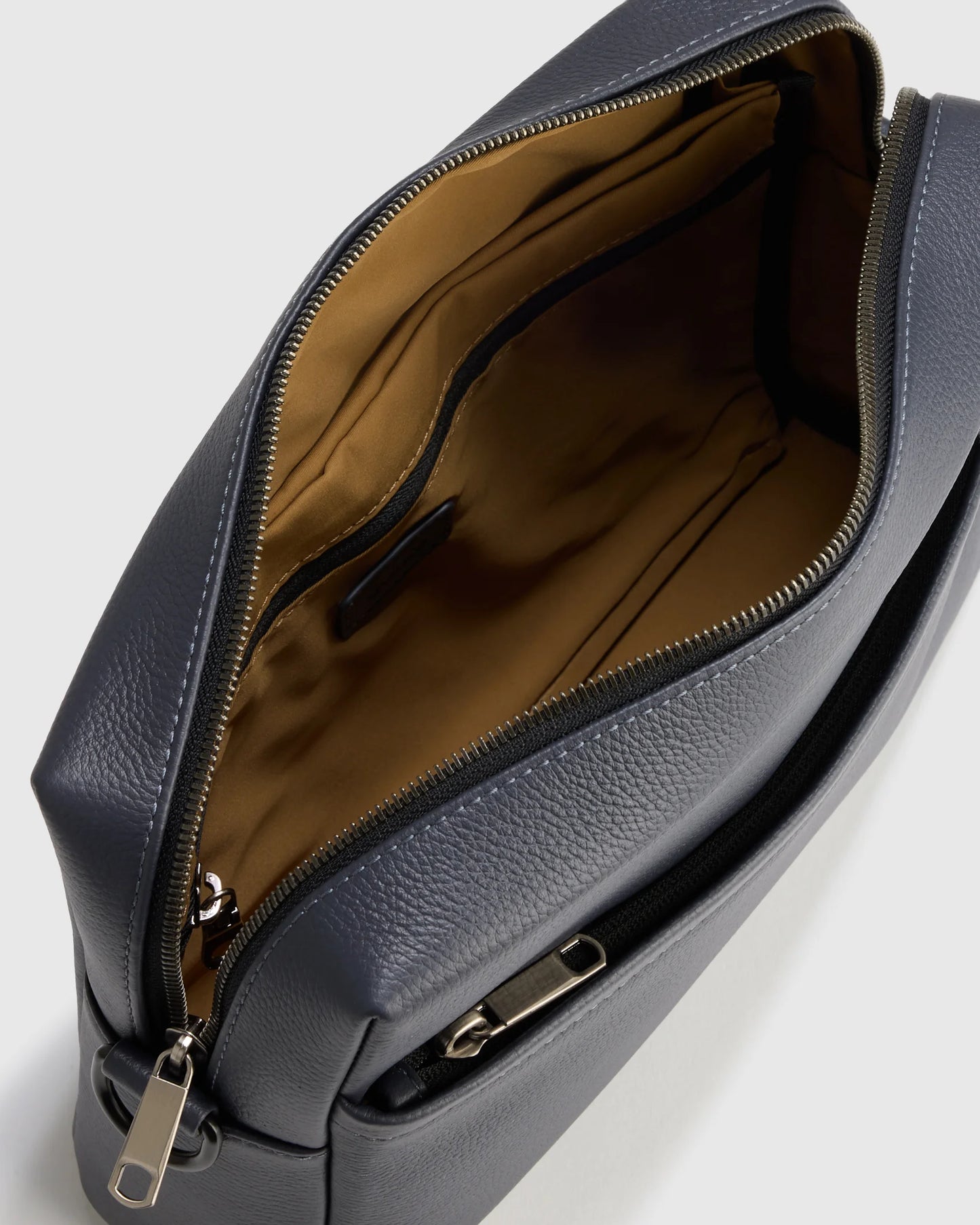 Excursion Italian Leather Crossbody Bag - One Size / Hickory