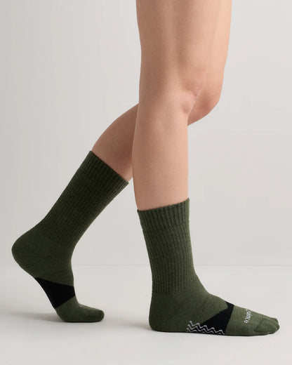 Alpaca Boot Socks (3-Pack) - S / Military Olive