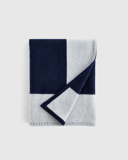 Merino Wool & Cashmere Luxury Throw - 50x60 / Charcoal
