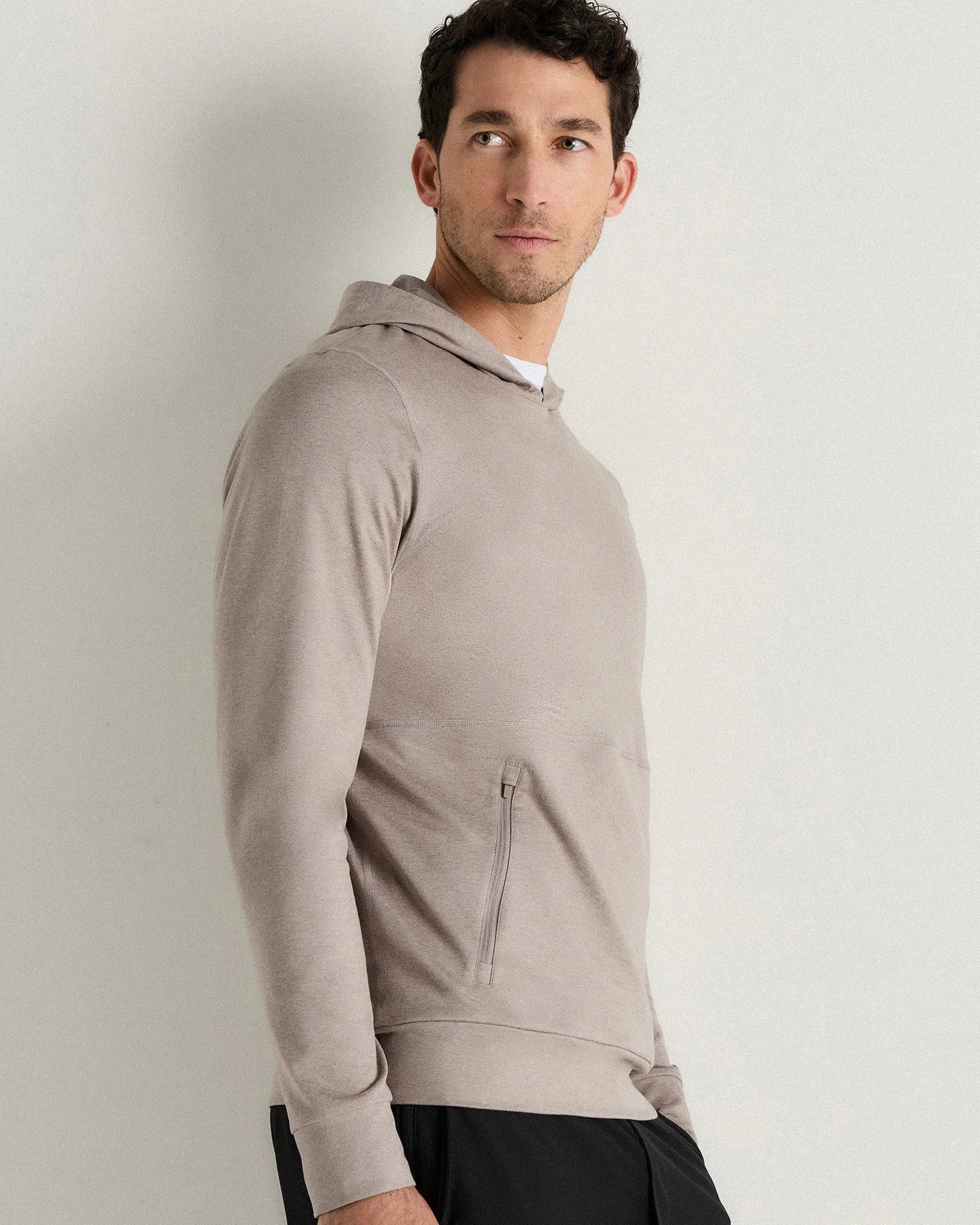 Flowknit Performance Hoodie - XS / Heather Coffee Bean Brown