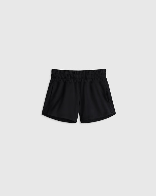 Girls Active Run Short - 6 / Black