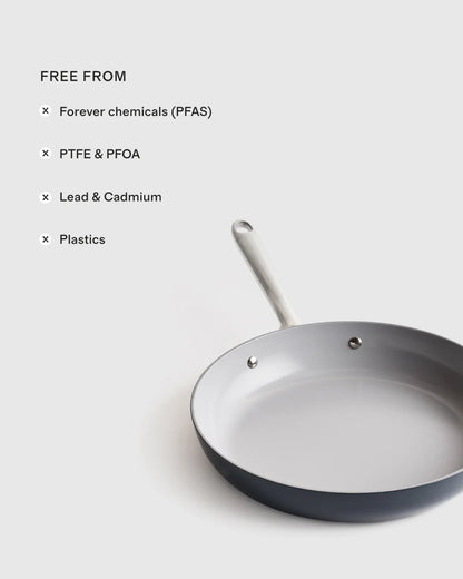 Ceramic Nonstick 8" Frying Pan - One Size / Navy
