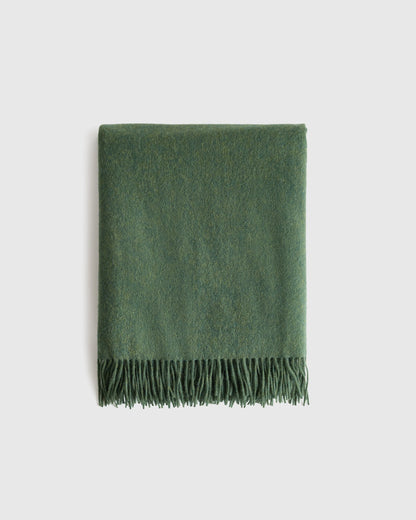 Mongolian Cashmere Throw - 50x60 / Heather Grey