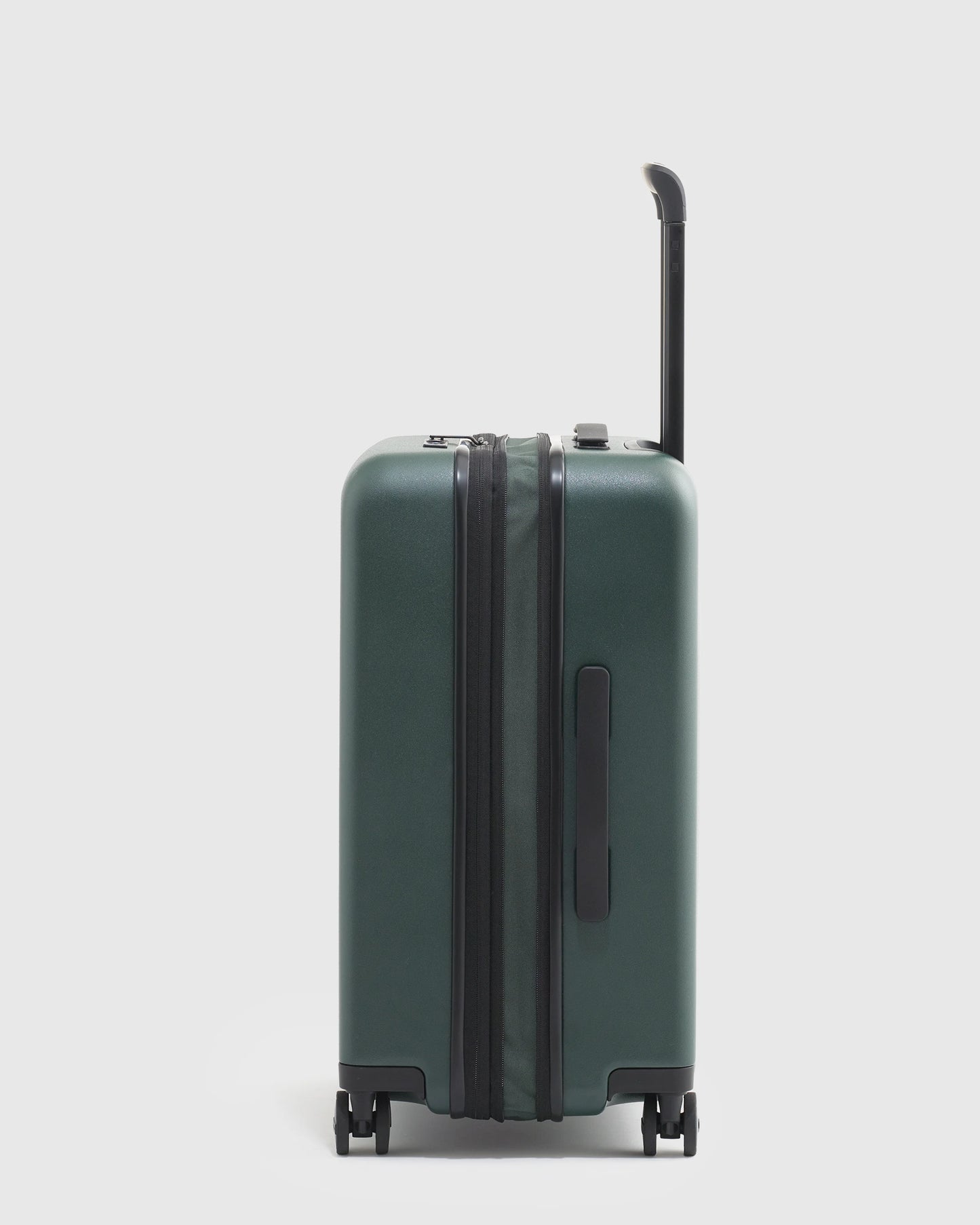 Expandable Carry-On & Large Check-In Suitcase Set - One Size / Dark Green