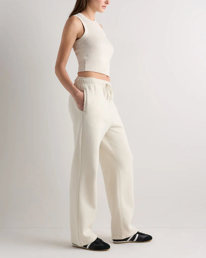 Everyday Fleece Straight Leg Sweatpants - XS / Coastal Sage
