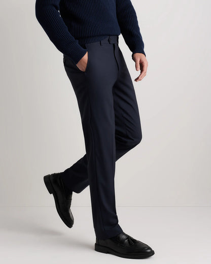 Stretch Wool Dress Pants - Straight - 30X30 / Black
