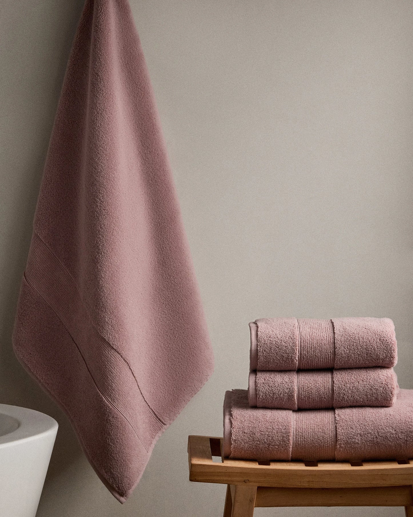 Classic Organic Turkish Cotton Bath Bundle (4 pieces) - One Size / White