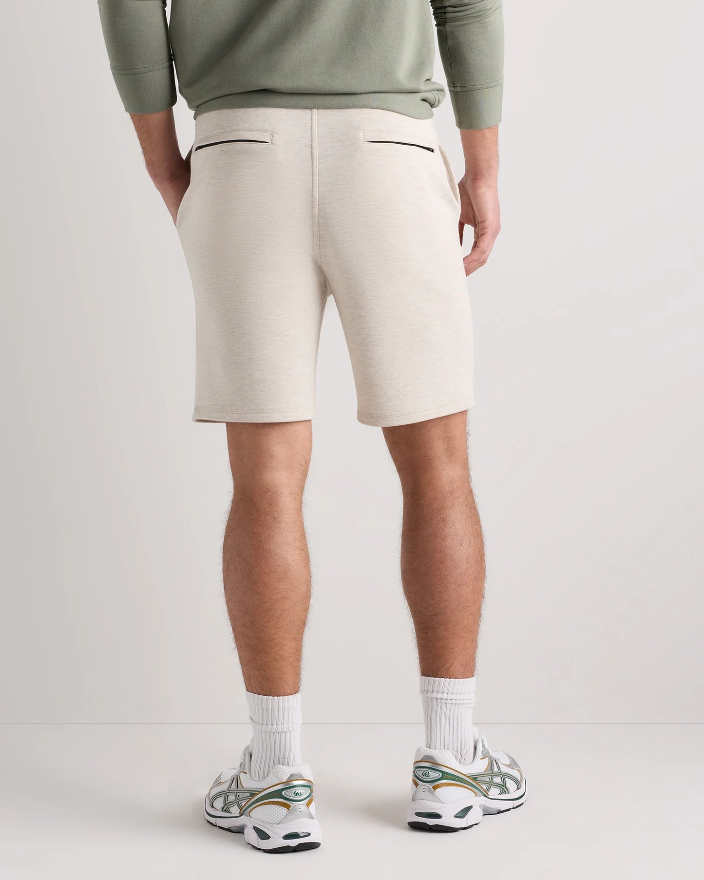 Supersoft Fleece 7.5" Sweatshorts - S / Heather Oatmeal