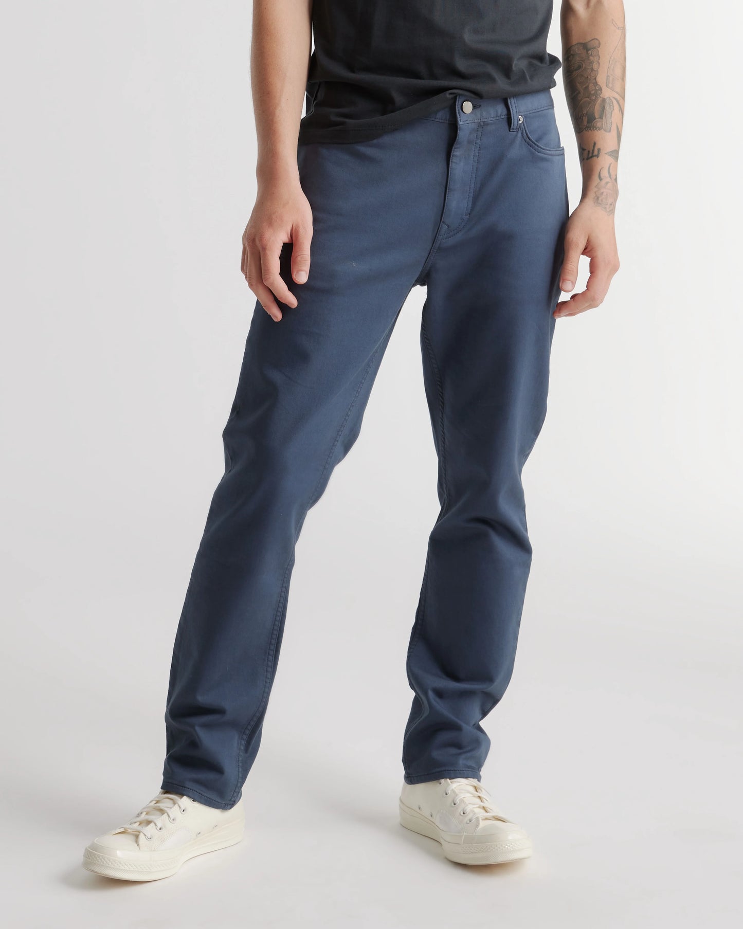 Comfort Stretch Traveler 5-Pocket Pants - Straight - 28X30 / Military Olive