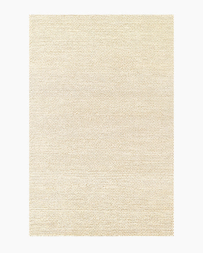 Tribeca Handwoven Wool Rug - 3' x 5' / Cream
