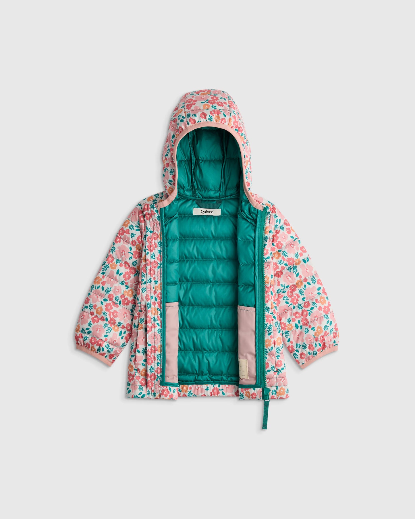 Lightweight Down Hooded Puffer Jacket - 12-18M / Blue Moon