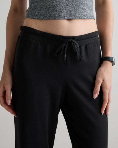 Flowknit Wide Leg Pants - XS / Black
