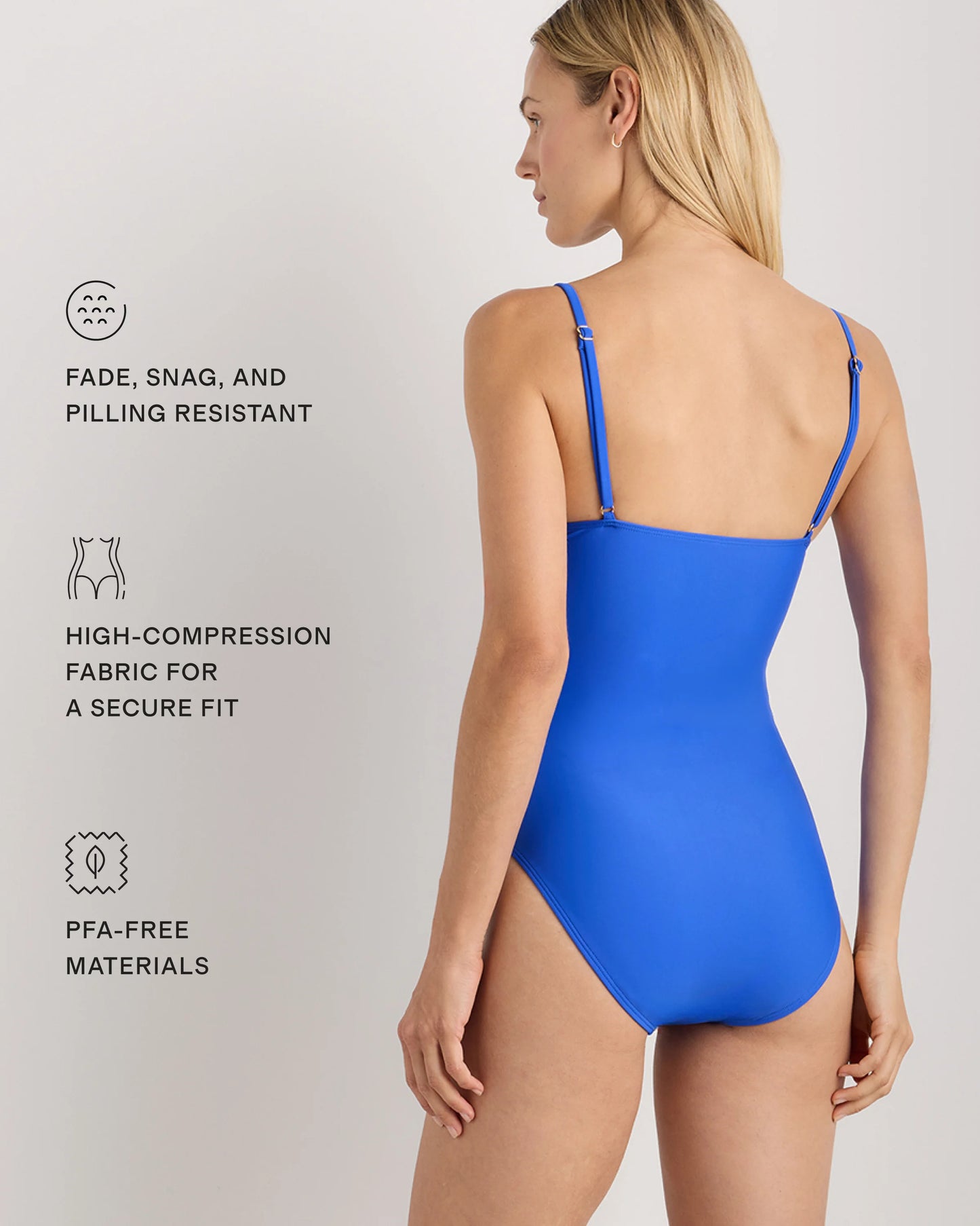 Italian Cami One-Piece Swimsuit - XS / Black