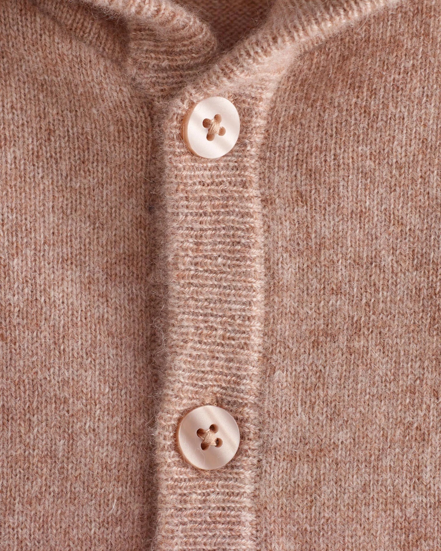 Washable Cashmere Hooded Cardigan - 0-3M / Oatmeal