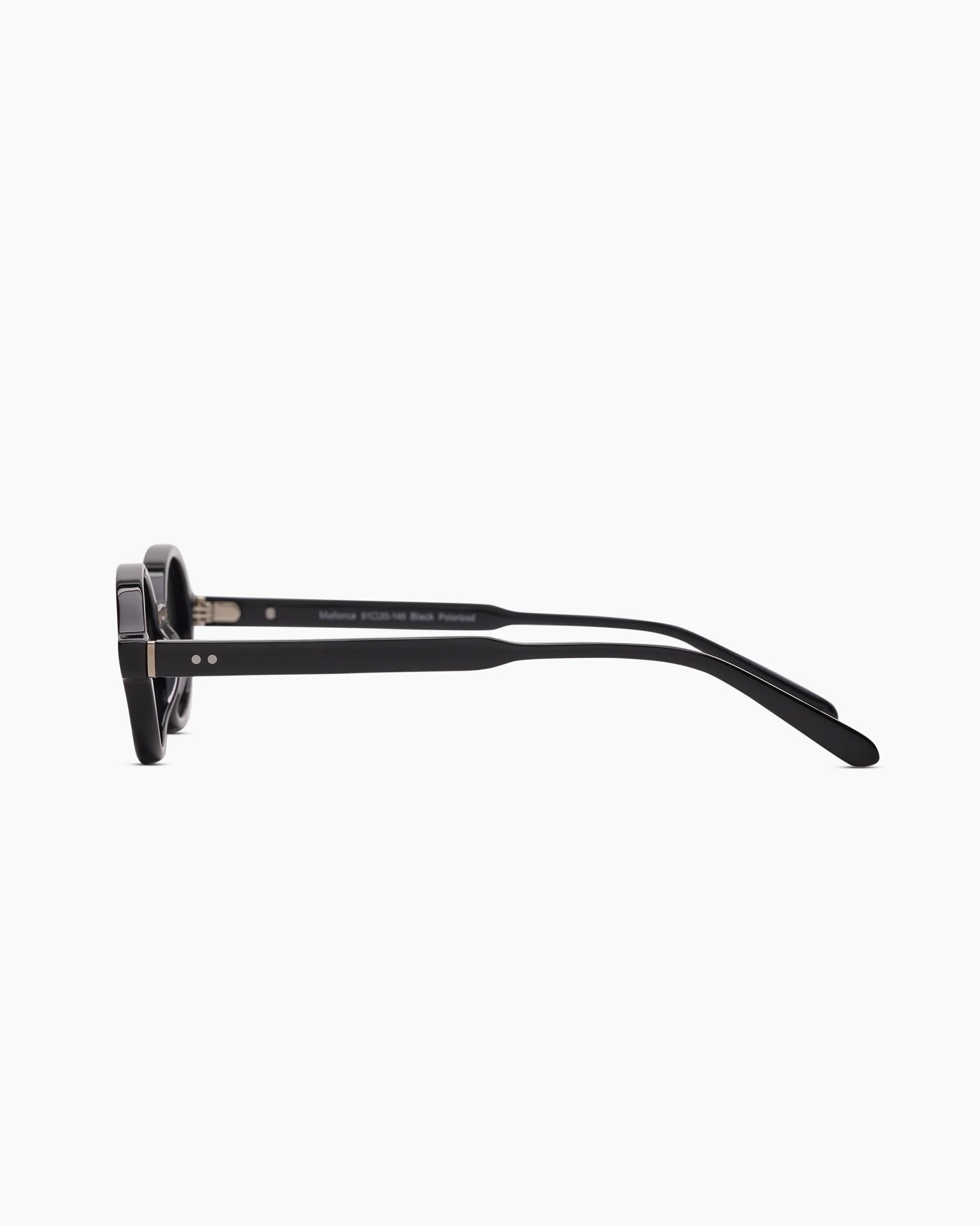 Mallorca Polarized Acetate Sunglasses - One Size / Black with Grey lens