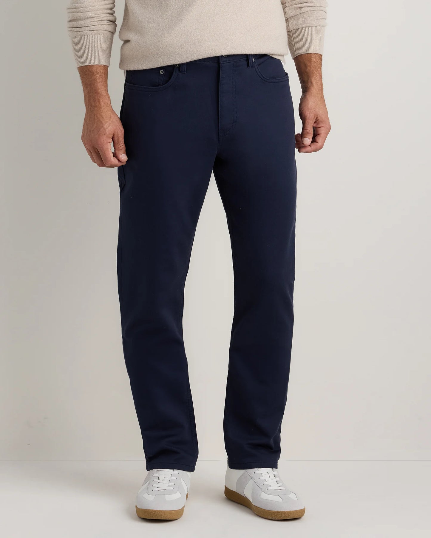 Comfort Stretch Traveler 5-Pocket Pants - Athletic Tapered - 30X30 / Chive