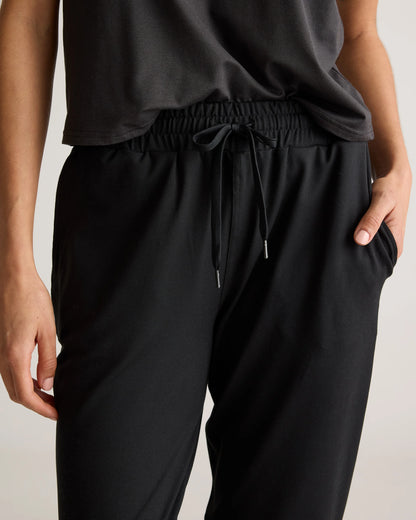Flowknit Mid-Rise Joggers - XS / Black